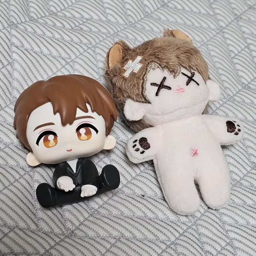 [BUNJANG] Park Minseong Seated Figure & Plush Bundle Set / 괴출 괴담출근 박민성 기절민성 솜인형 모두앉아 피규어 일괄