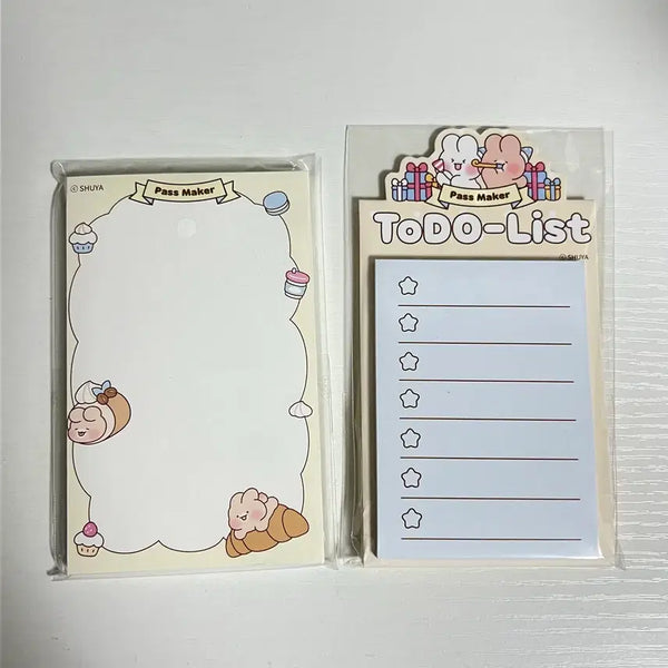 [BUNJANG] Syuya Toya Memo Pad Set / 슈야토야 메모지 세트