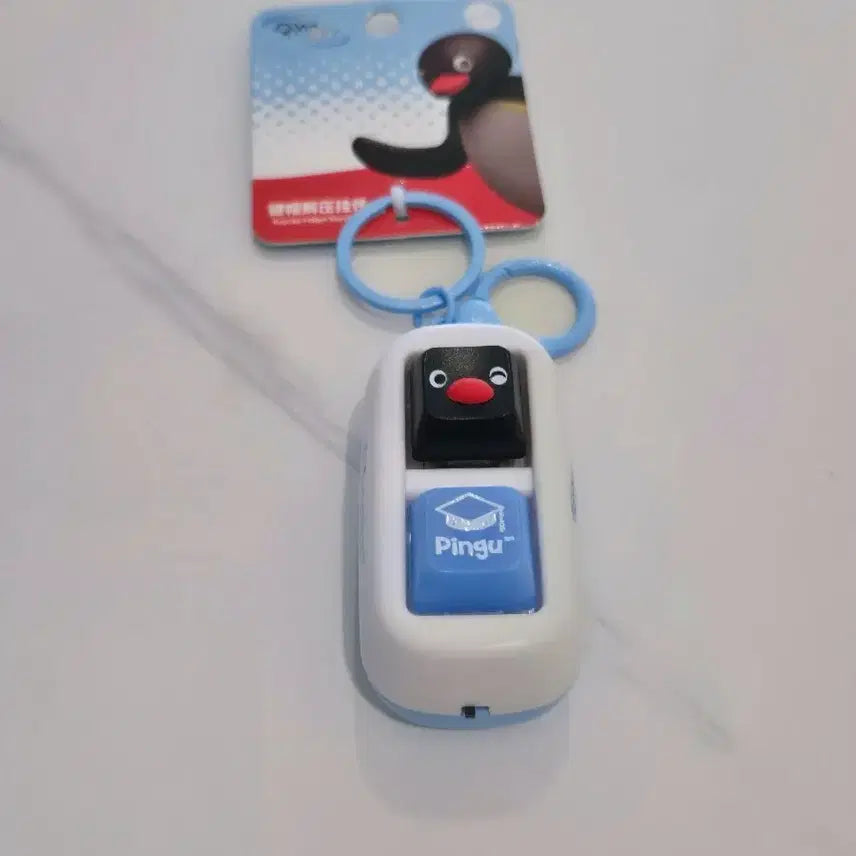 [BUNJANG] Pingu Clicker Keychain / 핑구 클릭커 키링