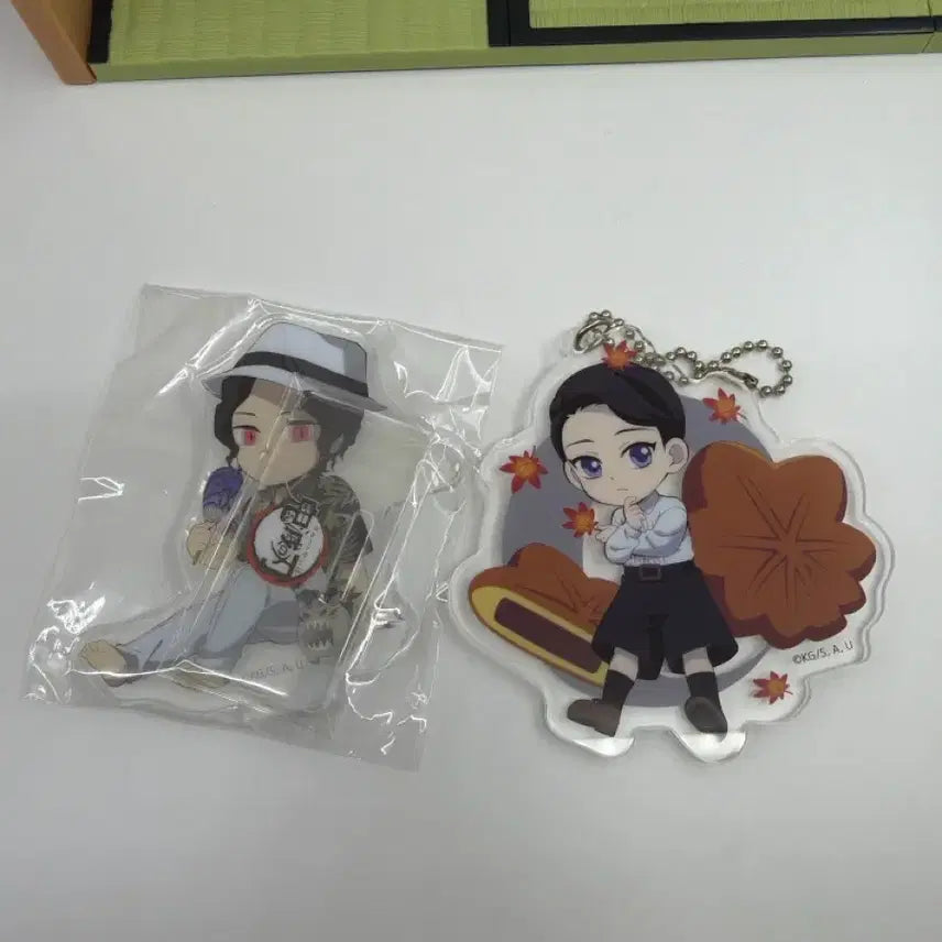 [BUNJANG] Demon Slayer: Kimetsu no Yaiba Muzan Summer Vacation Acrylic Stand Set / 귀멸의 칼날 아크릴 무잔 여름방학 아크릴 세트