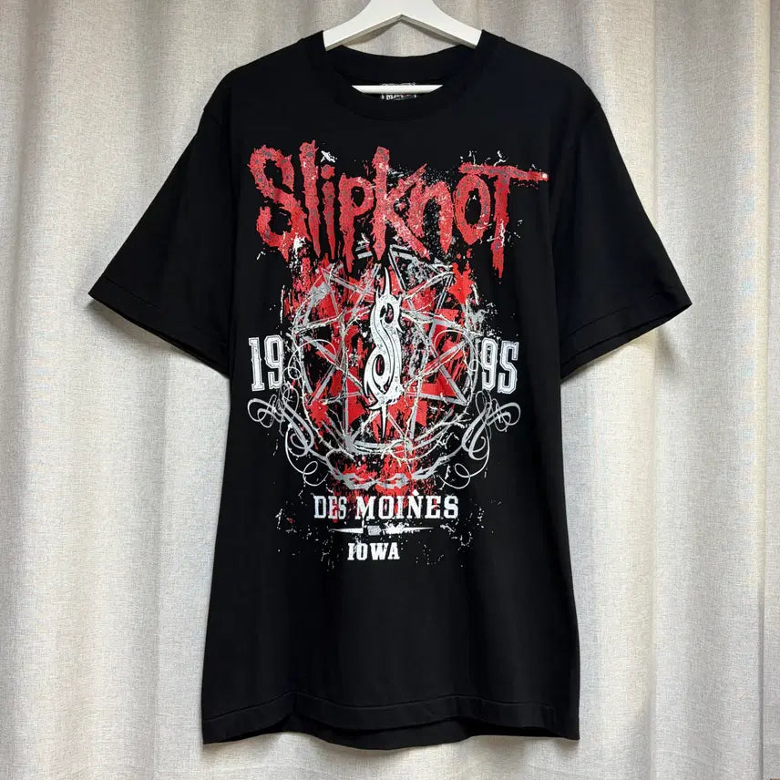 [BUNJANG] The MAXX ROCK Slipknot Band T-Shirt L / The MAXX ROCK 슬립낫 (Slipknot) 락밴드 티셔츠 L