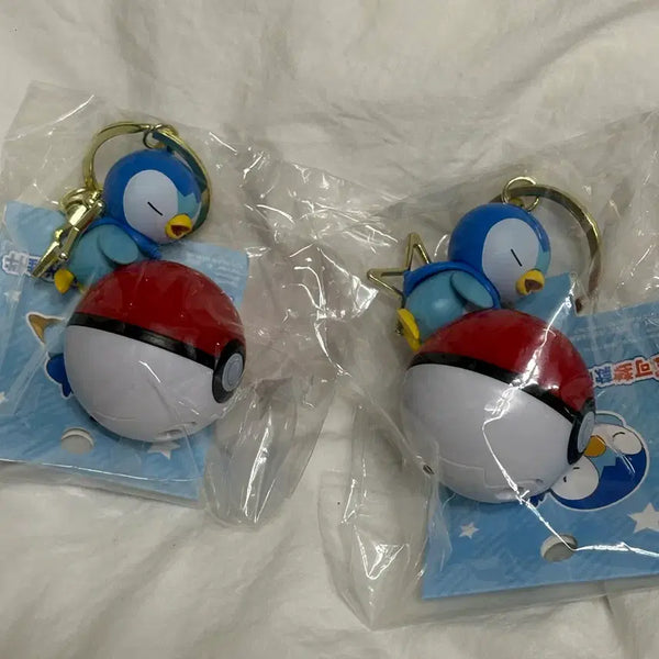 [BUNJANG] Pokemon LED Pokemon Ball Keyring / 포켓몬스터 LED 키링 점등 포켓볼 키링 포켓몬 굿즈 악세서리 가방고리