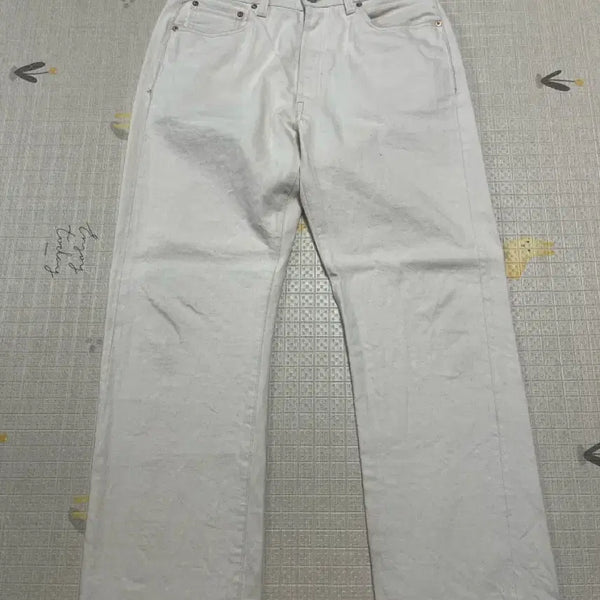 [BUNJANG] Full Count 0105EC Ecru Selvedge Jeans / 풀카운트 0105ec 에크루 32