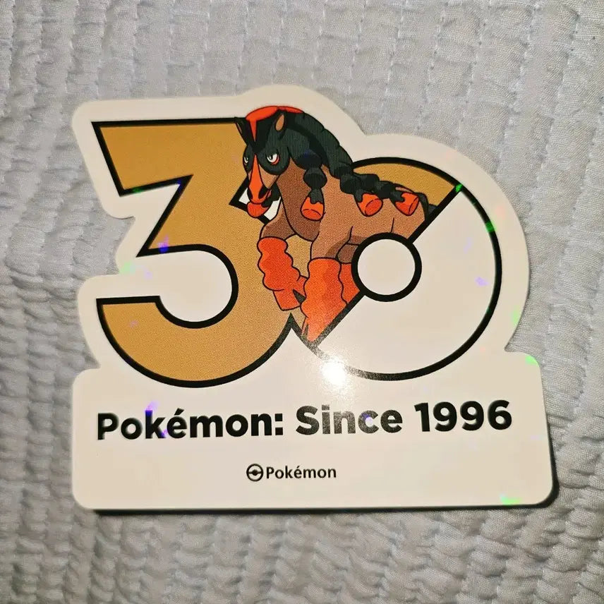 [BUNJANG] Pokemon 30th Anniversary Sticker Set / 포켓몬 30주년 스티커 만마드