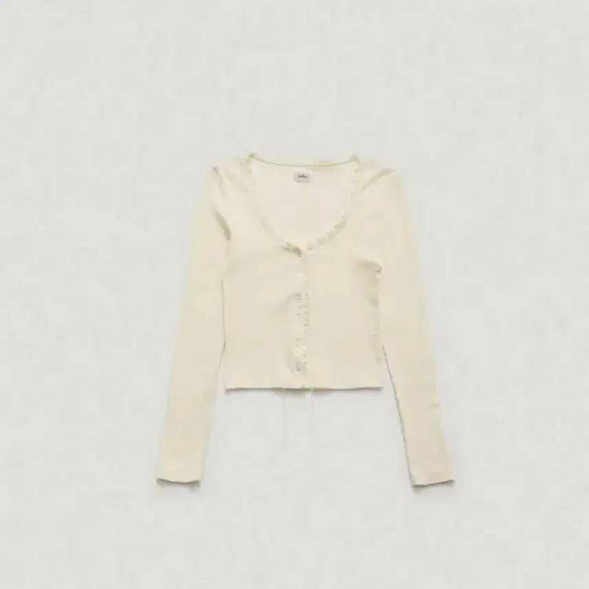 [BUNJANG] The Barnet Ravioli Lace Cardigan Top Set Yellow / 더바넷 라비올리 레이스 가디건 탑 세트 옐로우 (새상품)