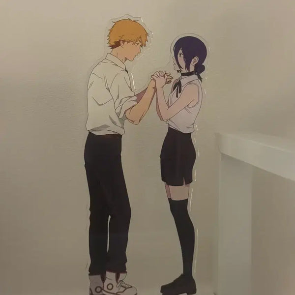 [BUNJANG] Chainsaw Man Denji & Reze Baseyard Acrylic Stand / 체인소맨 레제 덴지 베이스야드 아크릴 스탠드
