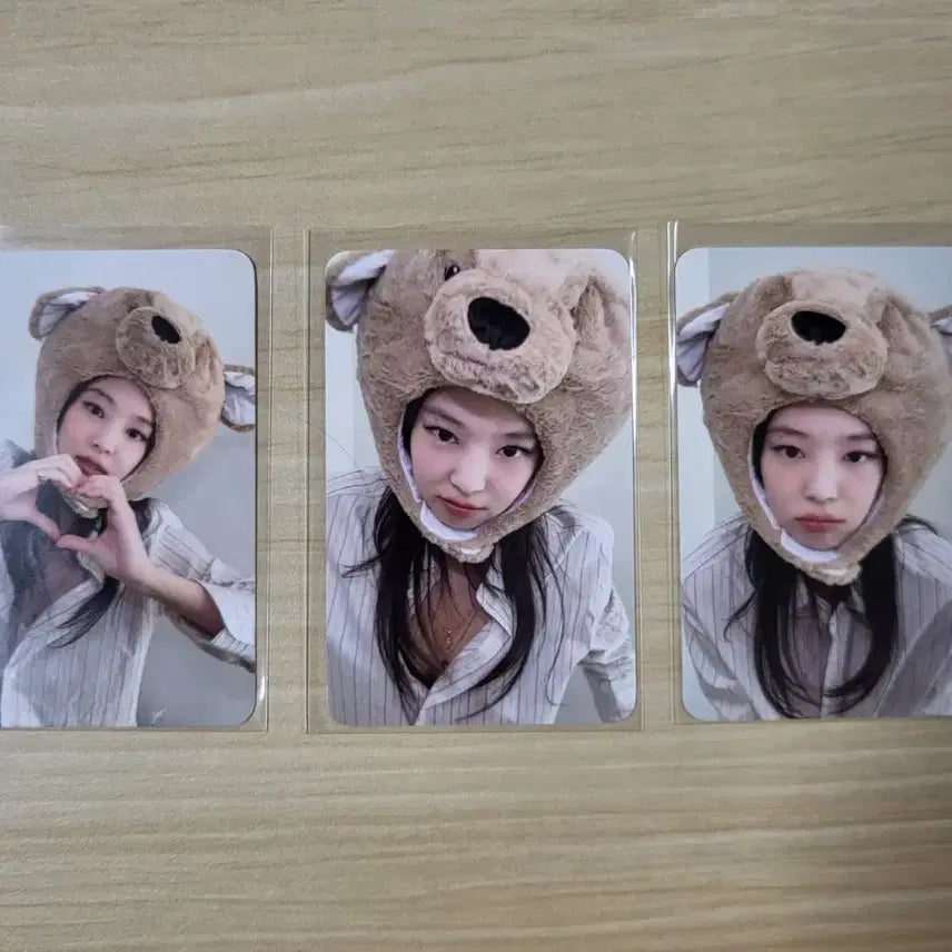 [BUNJANG] BLACKPINK Jennie Ruby Withmu Photocard Set / 블랙핑크 제니 루비 위드뮤 포토카드 3종 일괄 양도