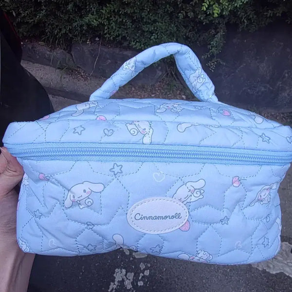 [BUNJANG] Cinnamoroll Quilting Pouch / 시나모롤 퀼팅 파우치