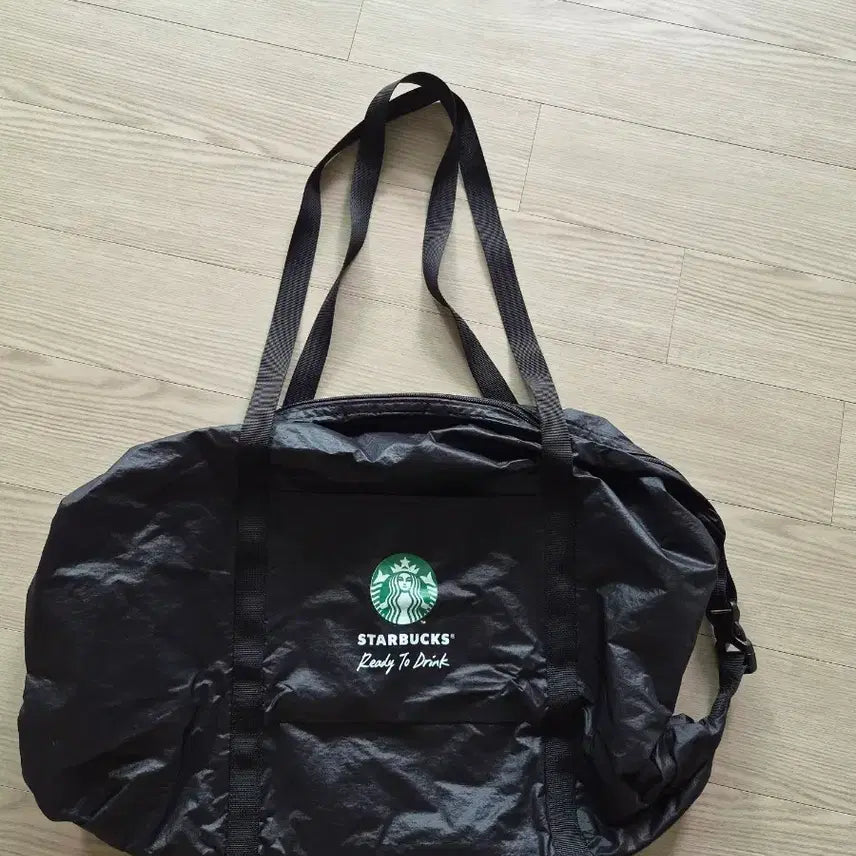 [BUNJANG] Starbucks Nylon Daily Bag Black / 스타벅스 데일리 백 나일론 블랙