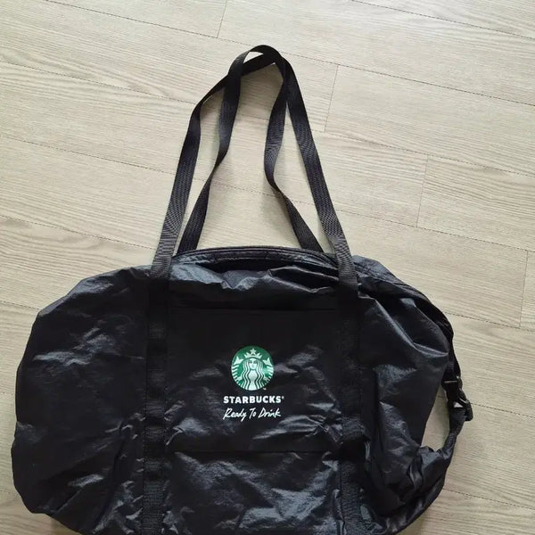 [BUNJANG] Starbucks Nylon Daily Bag Black / 스타벅스 데일리 백 나일론 블랙