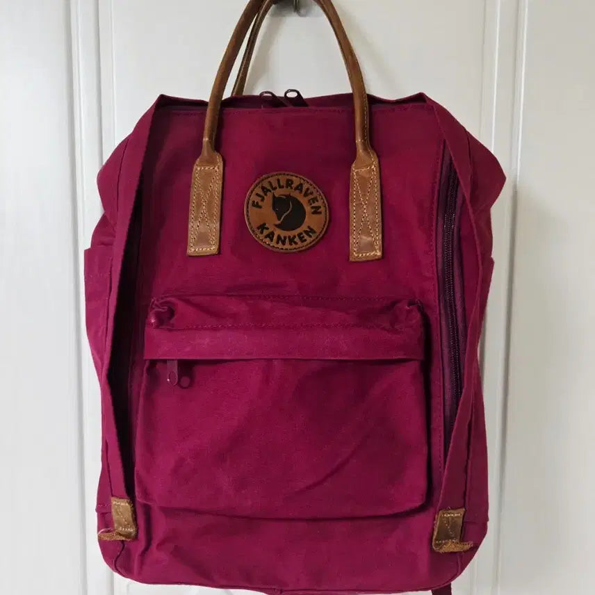 [BUNJANG] Fjällräven Kånken No.2 Laptop Backpack 15" Burgundy / 피엘라벤 칸켄 No.2 노트북 백팩 15인치 버건디