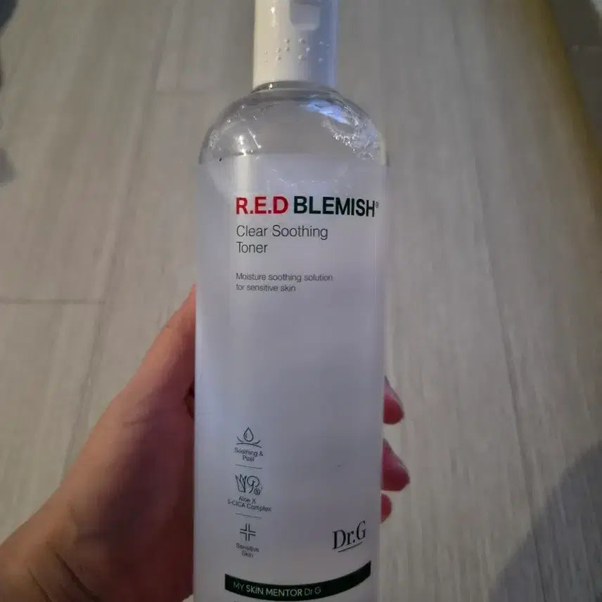 [BUNJANG] Dr.G Red Blemish Clear Soothing Toner 500ml / 닥터지 레드 블레미쉬 클리어 수딩 토너 500ml
