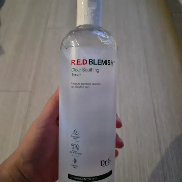 [BUNJANG] Dr.G Red Blemish Clear Soothing Toner 500ml / 닥터지 레드 블레미쉬 클리어 수딩 토너 500ml