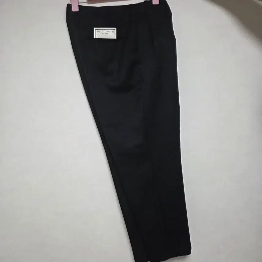 [BUNJANG] Wooyoungmi 20SS Pocket Logo Slacks / 20SS 우영미 포켓 로고 슬랙스