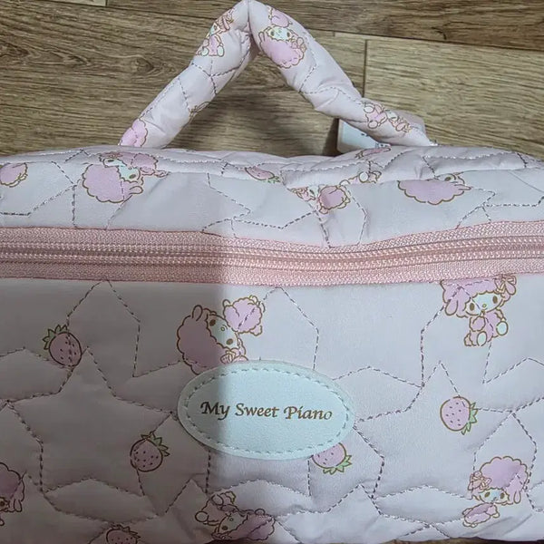 [BUNJANG] My Sweet Piano Pink Pouch / 마이스윗피아노 핑크 파우치
