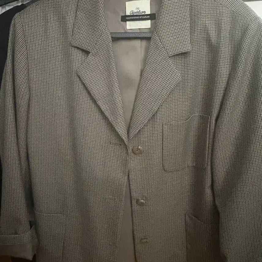 [BUNJANG] The Aperture Check Pattern Jacket / 디애퍼처 자켓