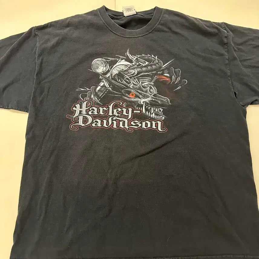 [BUNJANG] Vintage Harley-Davidson Short Sleeve T-Shirt XL / 빈티지 할리데이비슨 반팔 티셔츠 XL