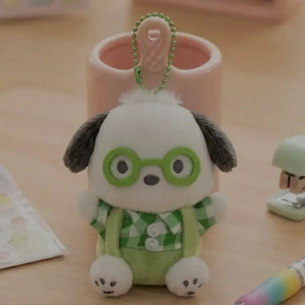 [BUNJANG] Pochacco Nerd 13cm Keyring / (새제품)  포차코 너드 13cm 키링