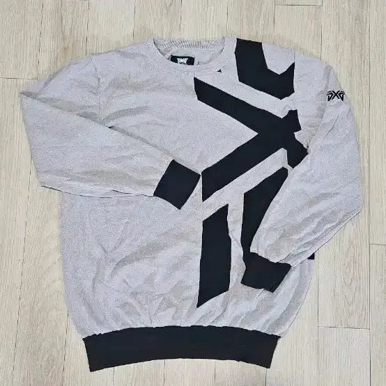 [BUNJANG] PXG Men's Sweatshirt Light Gray Size 105 / PXG 남성용 맨투맨 라이트 그레이 105. 가슴단면 54