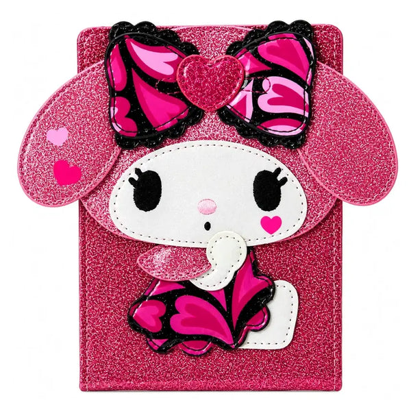 [BUNJANG] Sanrio Original My Melody Glitter Folding Mirror / [신상] 산리오 오리지널 갸루 모리 MAX 마이멜로디 접이식 거울