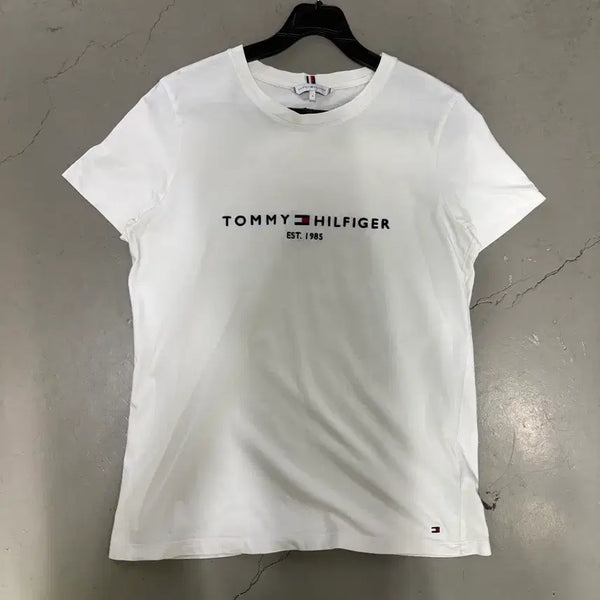 [BUNJANG] Tommy Hilfiger Logo T-Shirt / 만원샵 타미힐피거 로고 반팔티 S