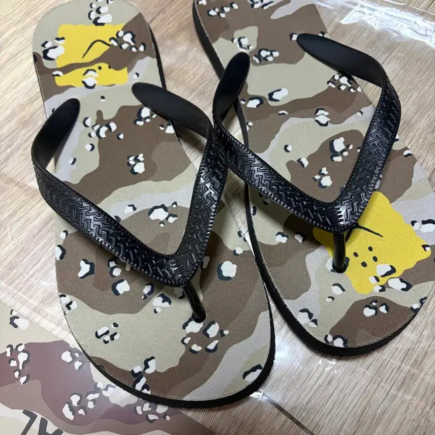 [BUNJANG] Kapital Camouflage Pattern Flip-Flops / 캐피탈 쪼리 l 265