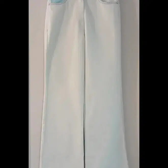 [BUNJANG] TIME Wide Light Blue Pants / 한섬 타임 와이드 연청 팬츠