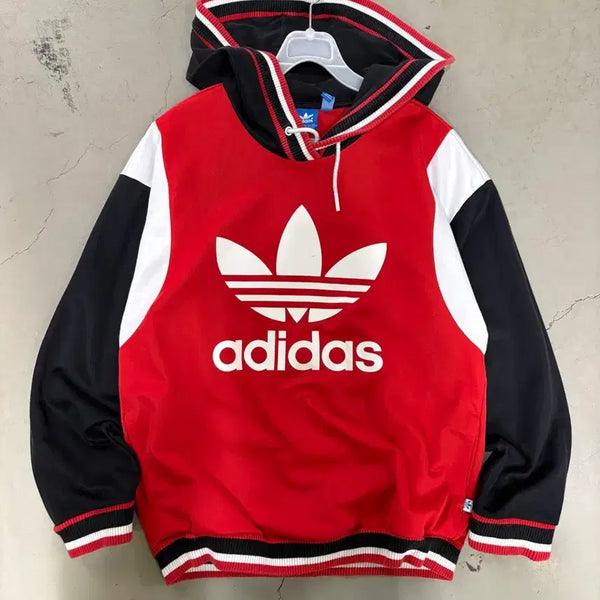 [BUNJANG] Adidas Big Logo Hoodie / 만원샵 아디다스 빅로고 후드티 90