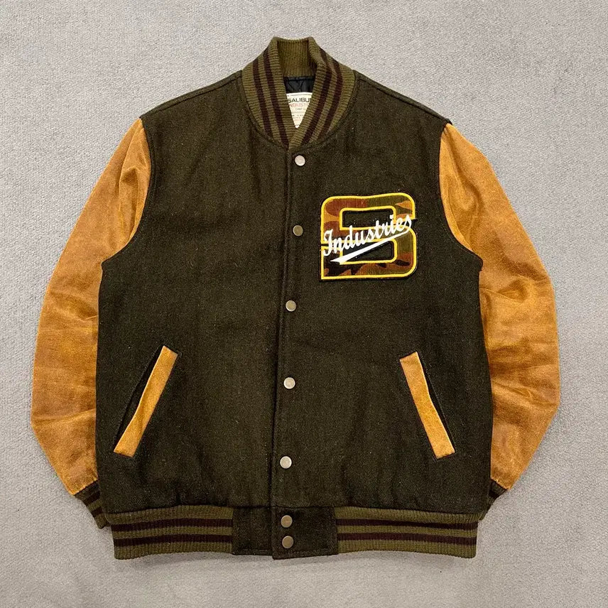 [BUNJANG] M Vintage Wool Varsity Jacket Jumper / M 빈티지 울 바시티 자켓 점퍼