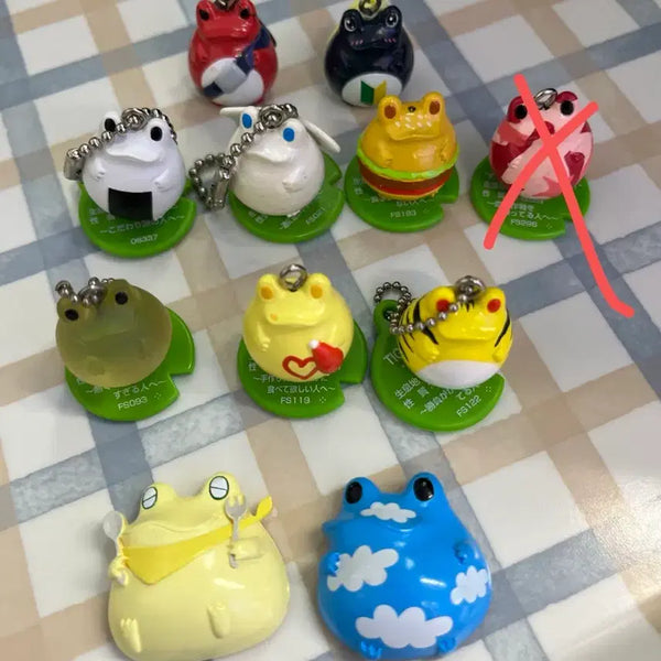 [BUNJANG] Classic Frog Style Keychain / 고전 프로그 스타일 키링 개별 판매