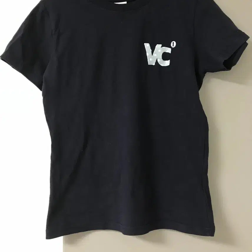 [BUNJANG] Benetton Slim Fit Short Sleeve T-Shirt Navy / 벤힛 슬림핏 반팔 네이비컬러