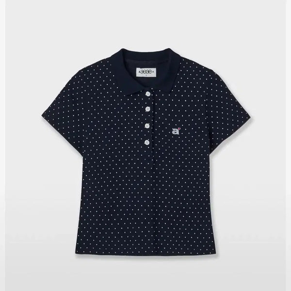 [BUNJANG] Aeae DOT PK T-Shirts Navy / Aeae DOT PK T-SHIRTS [NAVY]