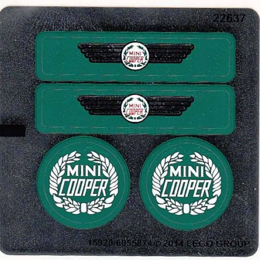 [BUNJANG] LEGO 10242 MINI Cooper Sticker Sheet / 레고 10242 미니쿠퍼 스티커