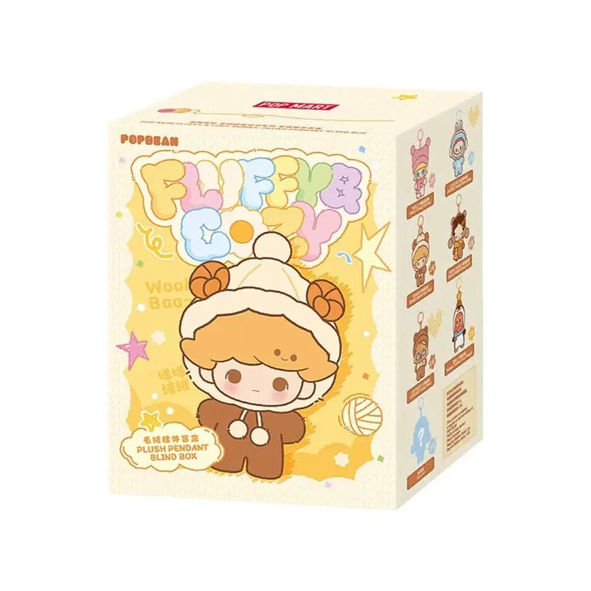 [BUNJANG] Popbean Fluffy & Cozy Series Crybaby Plush Keychain / 팝빈 플러피 & 코지 시리즈 인형 키링 크라이베이비