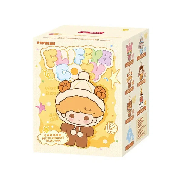 [BUNJANG] Popbean Fluffy & Cozy Series Crybaby Plush Keychain / 팝빈 플러피 & 코지 시리즈 인형 키링 크라이베이비