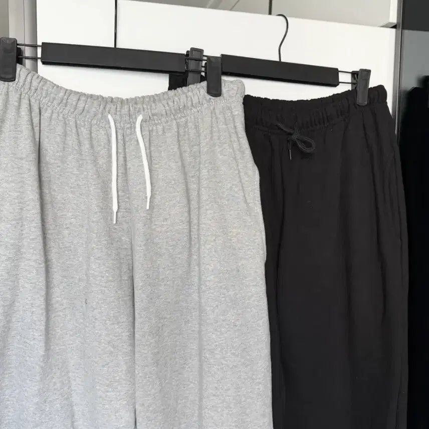 [BUNJANG] Unisex Wide Training Pants / 새상품/남여공용)와이드 트레이닝팬츠