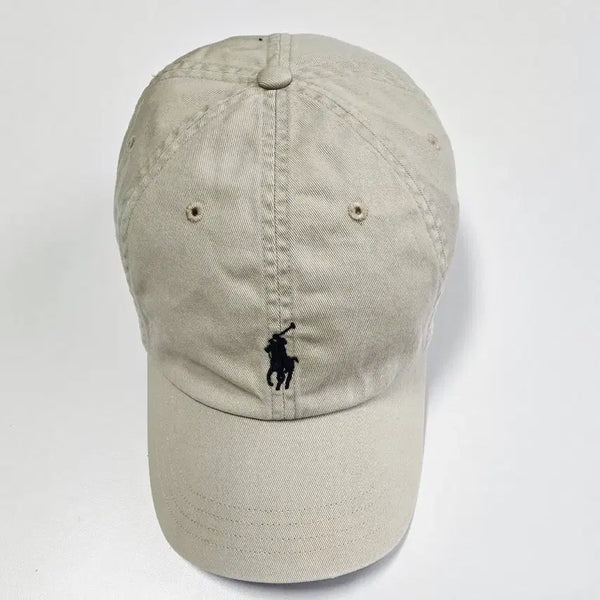 [BUNJANG] Polo Ralph Lauren Beige Cotton Cap / 폴로 랄프로렌 베이지 볼캡
