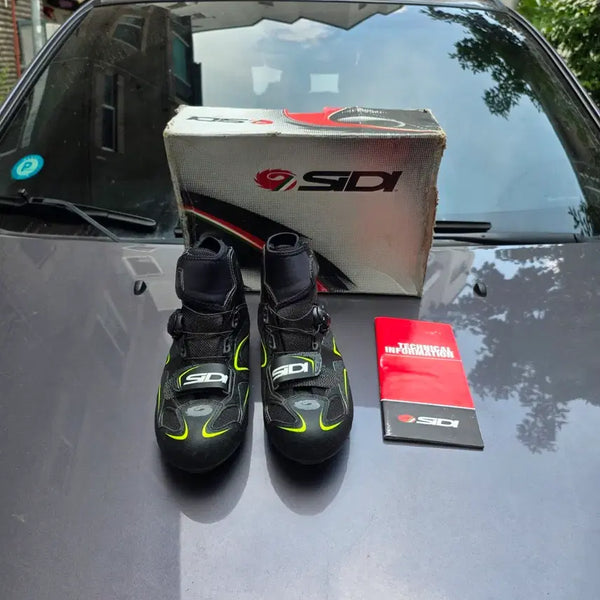 [BUNJANG] SIDI ZERO GORE-TEX Road Cycling Shoes EUR 40 / SIDI ZERO GORE 고어텍스 로드 클릿슈즈 EUR40 박스풀셋