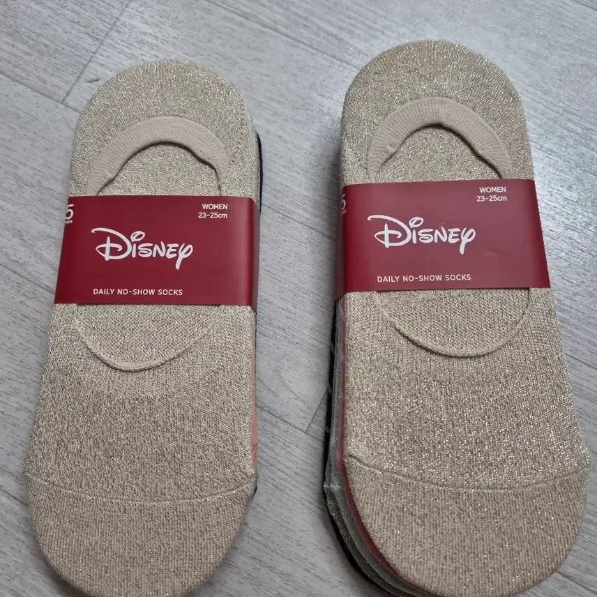 [BUNJANG] Disney Women's Daily No-Show Socks 5-Pair Pack (23-25cm) / 디즈니 여성 데일리 덧신 5켤레 23-25cm