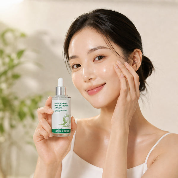 [BUNJANG] Green Tomato Pore Tightening Ampoule 50ml / 그린토마토 포어 타이트닝 모공축소 앰플 50ml