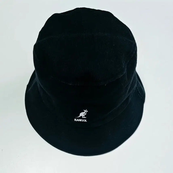 [BUNJANG] Kangol Black Bucket Hat / 캉골 블랙 버킷햇