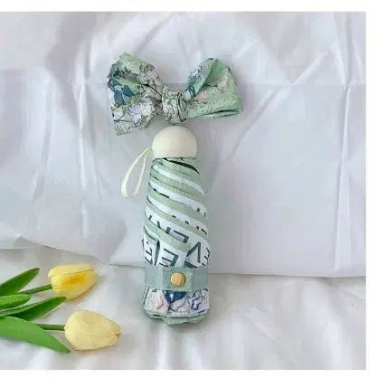 [BUNJANG] Mini Parasol Flower Pattern UV Protection / 자외서차단 95프로 플라워 패턴 미니 양산 새상품