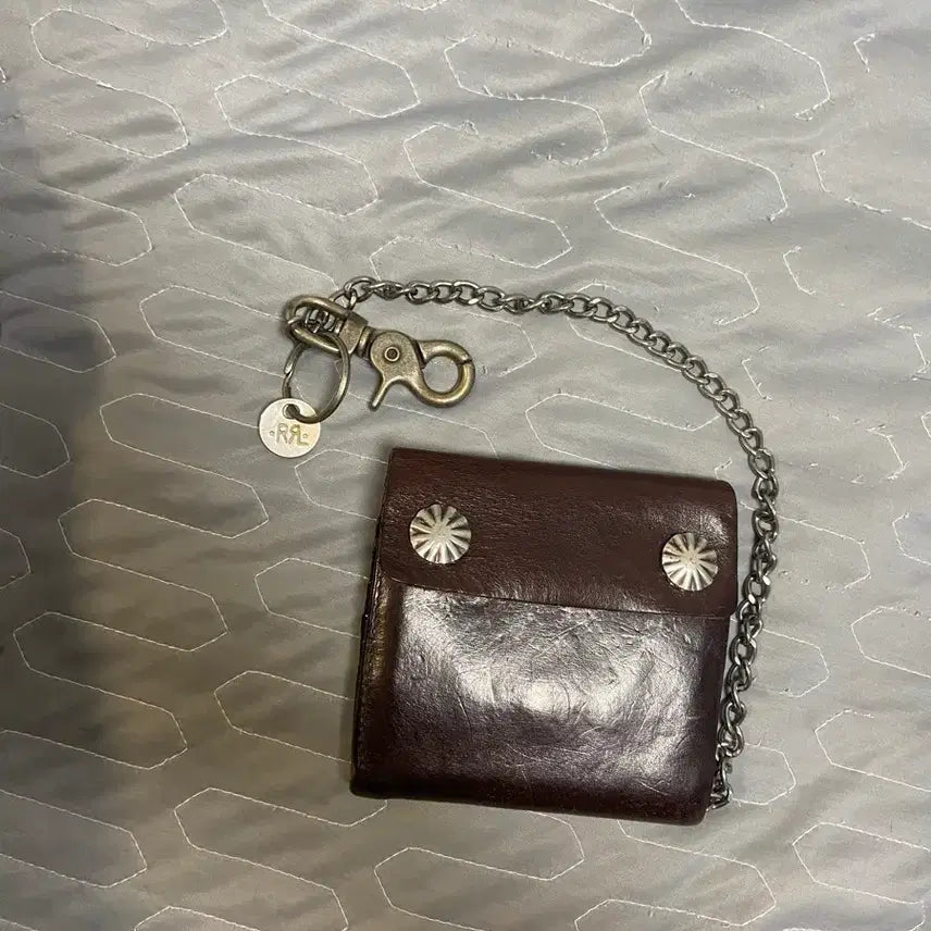 [BUNJANG] RRL Concho Chain Trucker Wallet Brown / 더블알엘 rrl 콘초 체인 트러커 월렛 브라운