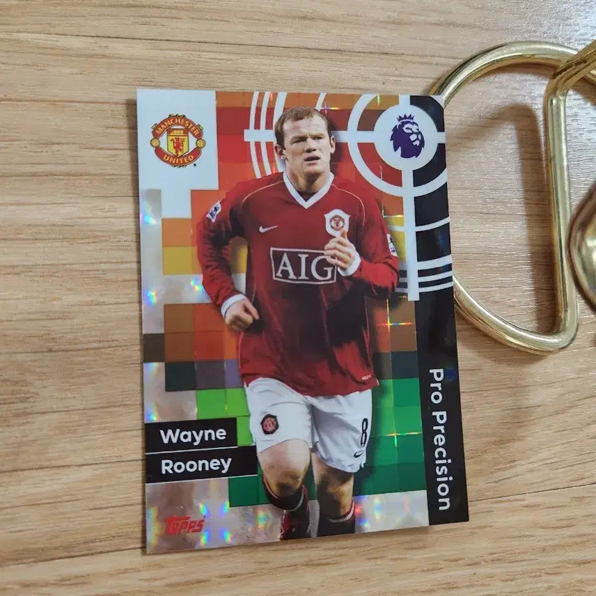 [BUNJANG] Topps Manchester United Wayne Rooney Football Card / 25탑스 맨체스터유나이티드 웨인 루니 축구카드