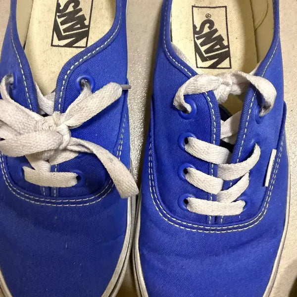 [BUNJANG] Vans Authentic Nylon Blue/True White / 어센틱 - (나일론) 블루:트루 화이트 / VN0009PVBES1