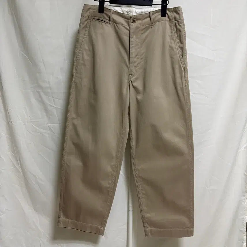 [BUNJANG] Orcival Officer Chino Pants Beige / 오르치발 오피서 치노팬츠 / 베이지, 3