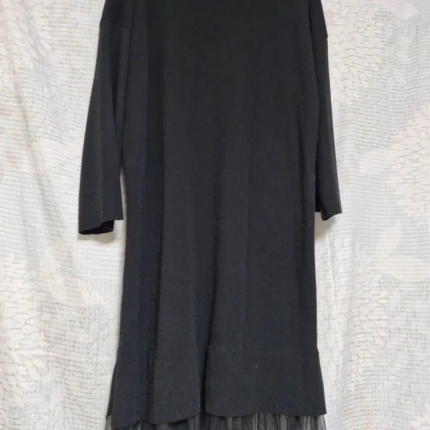 [BUNJANG] Black See-Through Dress / 블랙 시스루 원피스