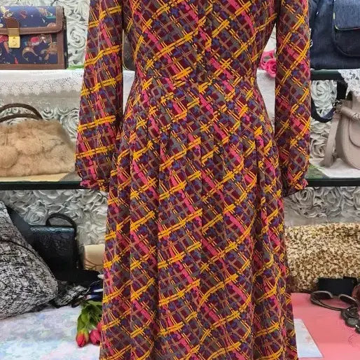 [BUNJANG] Custom Chiffon Dress / 쉬폰 맞춤 원피스 55 66
