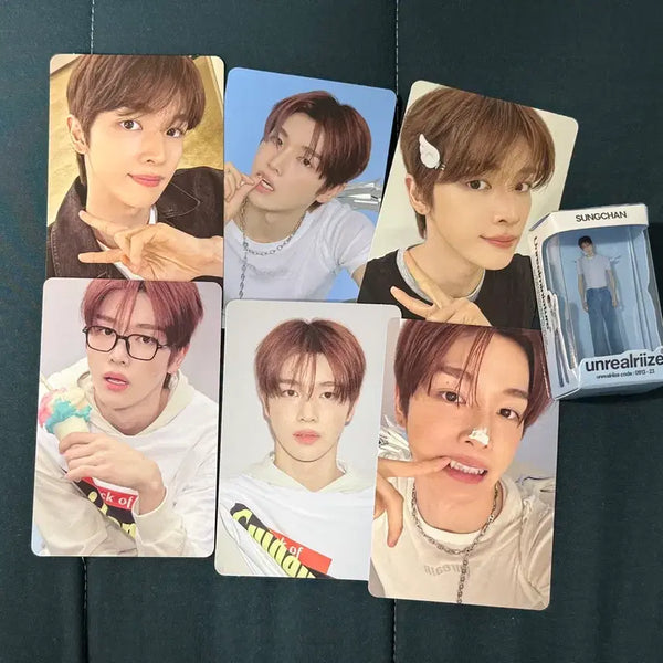 [BUNJANG] RIIZE Sungchan 2026 Season's Greetings Photocard Full Set + Mini Standee / 라이즈 성찬 2026시그 포카 풀셋+미니등신대