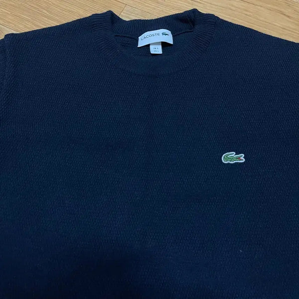 [BUNJANG] Lacoste Basic Knit Navy Size 95 (3) / 라코스테 베이직 니트 네이비 95사이즈 (3사이즈)